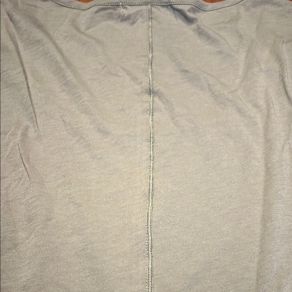 Rag & Bone Tan Long Sleeve Tee Top color Gray Dawn - Picture 6 of 6